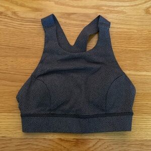 Lululemon High Neck Long Line Sports Bra